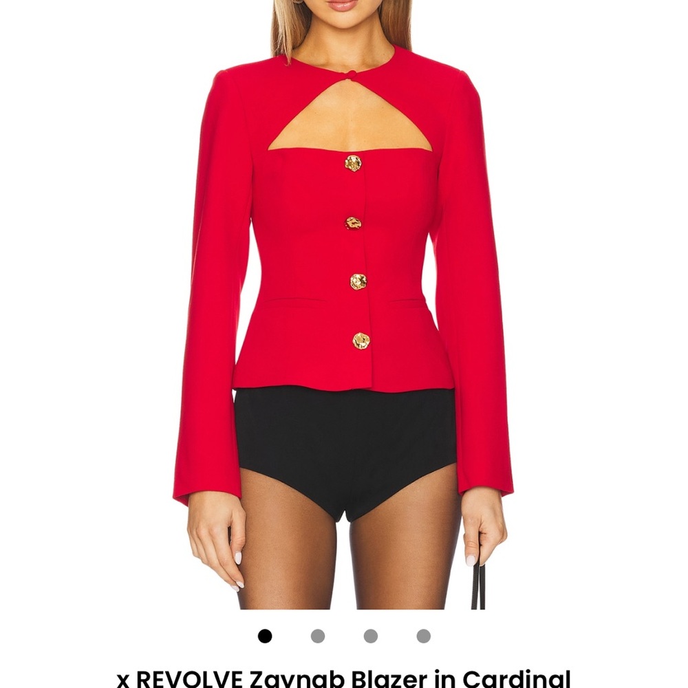 CAMI NYC Revolve Red Blazer